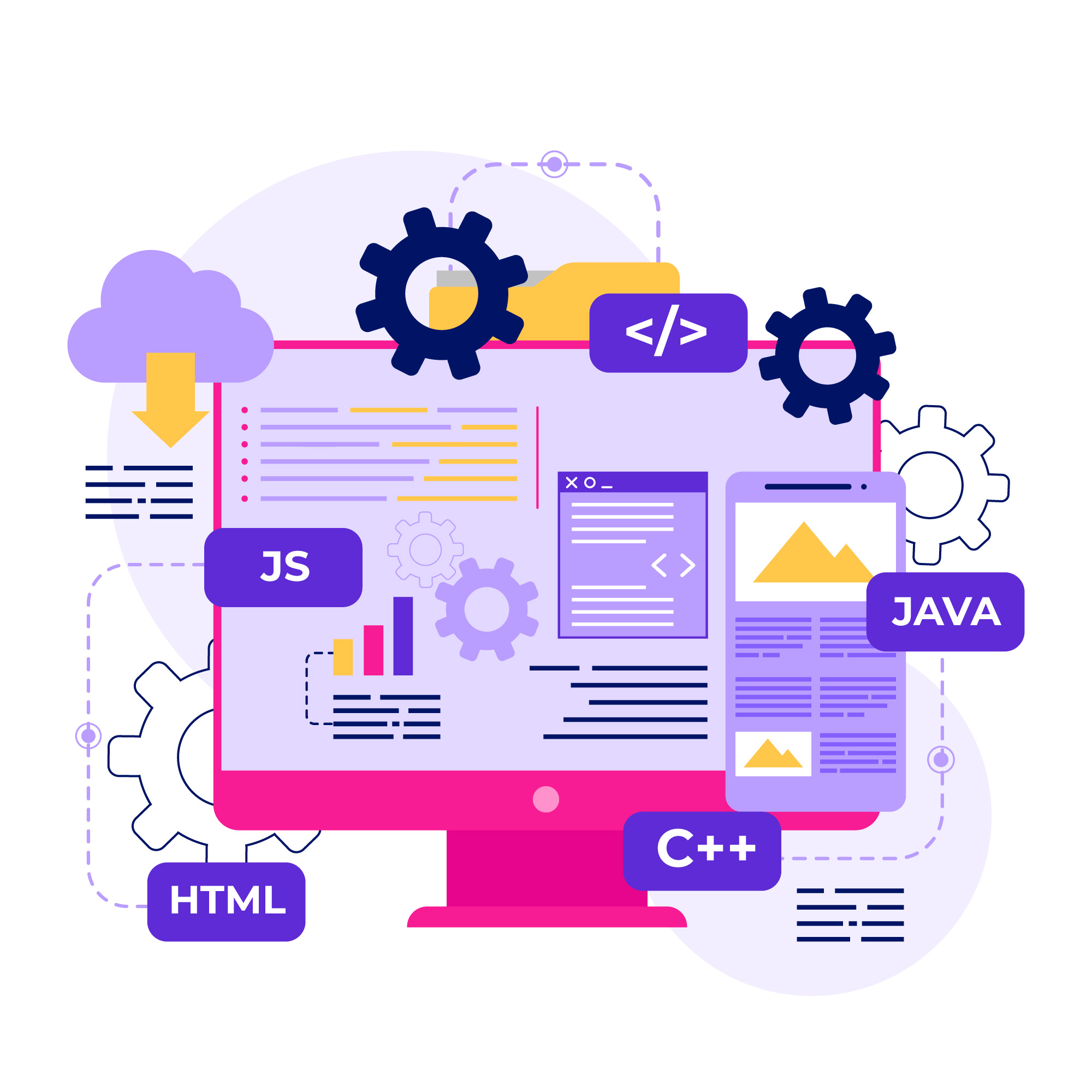 webite designing courses in amravati, web development course, web development classes